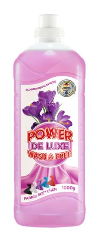 POWER DE LUXE Пом'якшувач концентрований кондиціонер-ополіскувач для тканин "Цвіт шовкової акації" 1000г